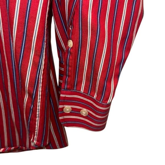 T. Harris London Cotton Long Sleeve Shirt XXL - Picture 2 of 6